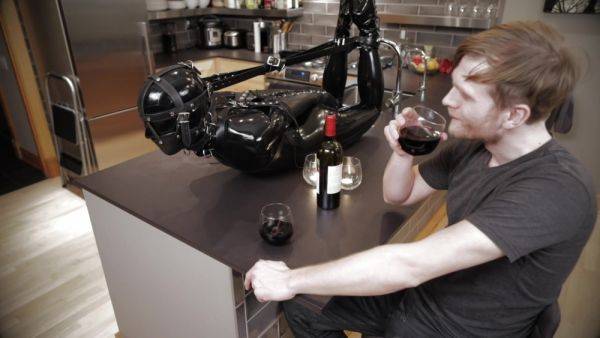 Shiny Strict Hogtie - upornia.com on poweredporn.com