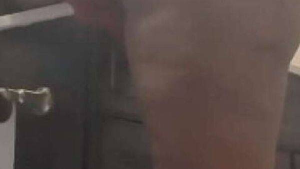 Ebony Naejaexx Pleasures Herself with Towel Grind on Bathroom Counter - xxxfiles.com on poweredporn.com