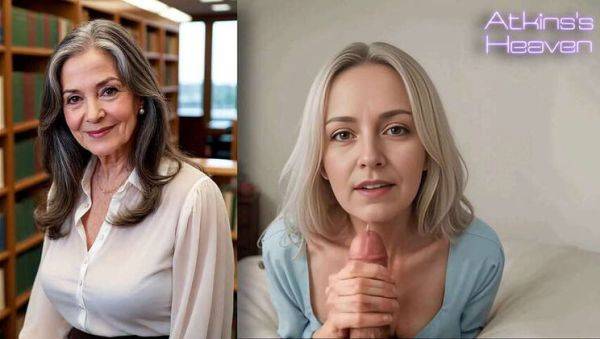 Big-breasted Friend's Grandma Aids in Your Masturbation - xxxfiles.com on poweredporn.com