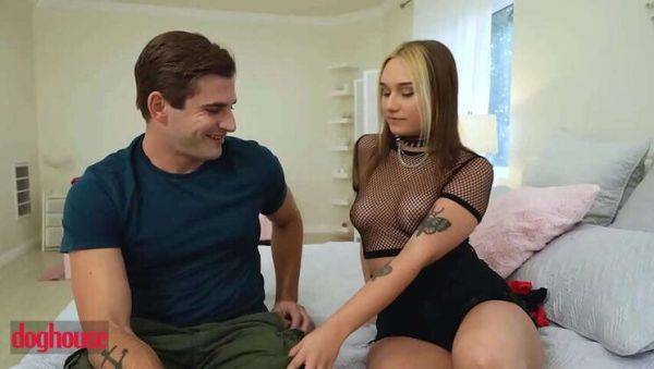 Nathan Bronson Surprised as Stepsister Gwen Vicious Aims for Casual Fling - DOG HOUSE - xxxfiles.com on poweredporn.com