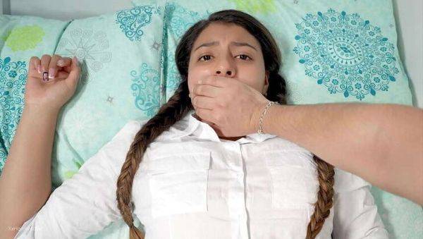 Hush hush, no screaming! - Stepbrother's naughty encounter with his stepsister at home. - xxxfiles.com on poweredporn.com