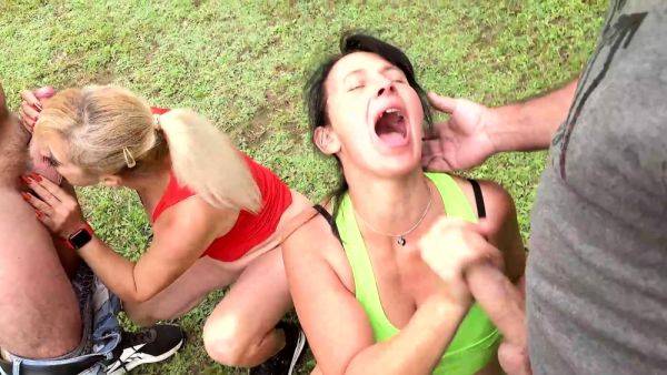 Real public curvy mature groupsex sport orgy - drtuber.com on poweredporn.com