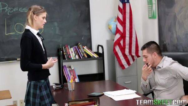 Scarlett Fever's Hands-On Lesson: A Fingering Fantasy - porntry.com on poweredporn.com