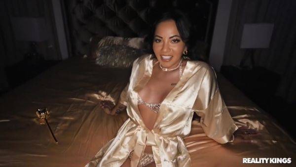 Glamorous Asian Chick With Big Tits Takes Care Of Bbc - videomanysex.com on poweredporn.com