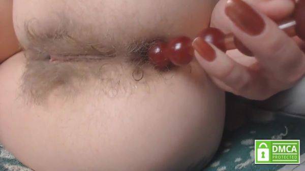 Close Up Playing With Different. Pushing Out Anal Beads Without Hands From Sexy Hairy Asshole - upornia.com on poweredporn.com