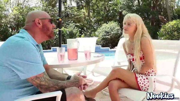 Older Gentleman's Delight! Stunning Blonde's Passionate Romp - veryfreeporn.com on poweredporn.com