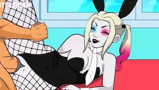 Harley Quinn Thick Thighs Fucked On Her Side - Hole House - drtuber.com on poweredporn.com