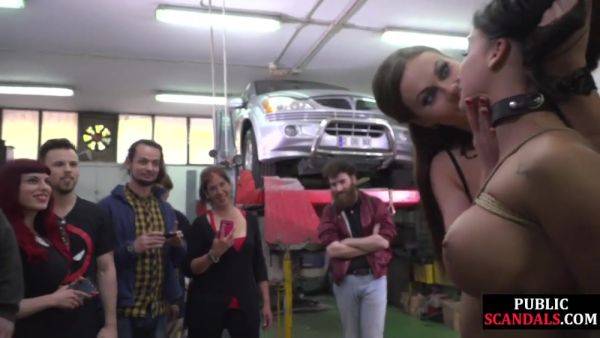 Public Buxom Whore Smashed Hard Sex By Dominant Fucker - hotmovs.com on poweredporn.com