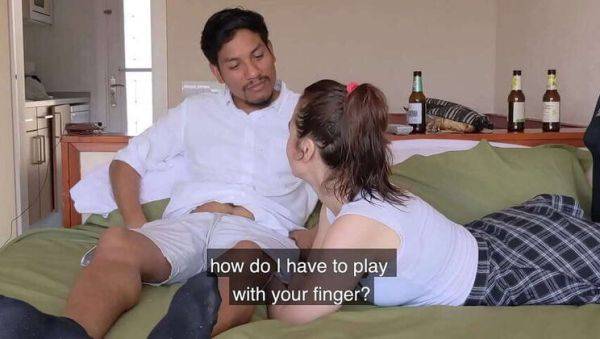 Stepdaughter's Guide to Seducing Her Attractive Stepdad - porntry.com on poweredporn.com