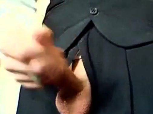 Amateur Daddy Stroking Hard in a Suit - drtuber.com on poweredporn.com