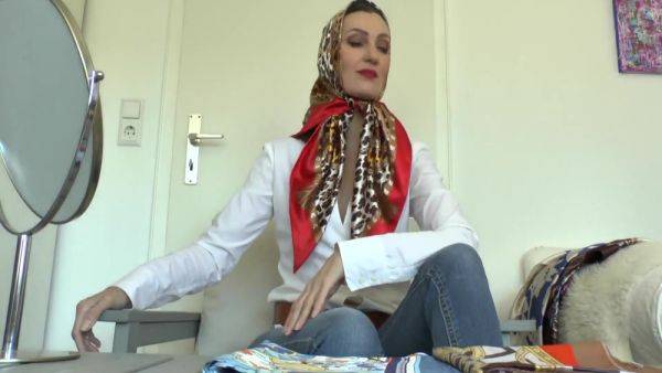 5 New Satin Headscarves For A Casual Outfit - hclips.com - Germany on poweredporn.com