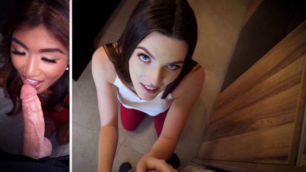 Kylie & Ryan team up to make things right with their stepdaddy & stepmom in a steamy threesome - sexu.com - Usa - Puerto Rico on poweredporn.com