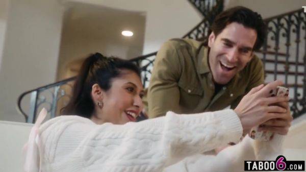 Teen 18+ Stepdaughter Always Felt Something Between Her And Her Stepdad - hotmovs.com on poweredporn.com