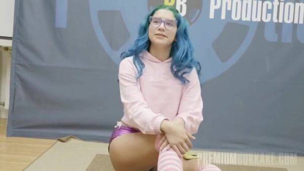 1 Bukkake Interview - Min Galilea - hotmovs.com on poweredporn.com