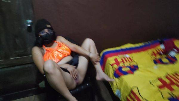 Stepmother With Brown Buttocks Models Me In A Short Black Skirt And Touches Her Wet Vagina - hclips.com on poweredporn.com