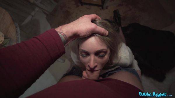 Yong Russian blonde filmed working dick in every hole - xbabe.com - Russia on poweredporn.com