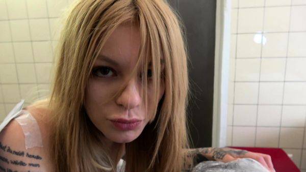 Jay Jay Ink covers up a messy tattoo - drtuber.com on poweredporn.com