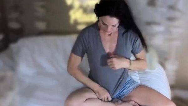 Milf brunette dildo masturbate - drtuber.com on poweredporn.com