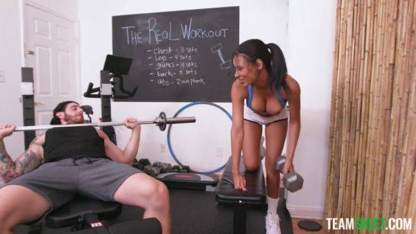 Rose Rush - Private Trainer - videomanysex.com on poweredporn.com