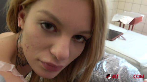 Jay Jay Ink covers up a messy tattoo - hotmovs.com on poweredporn.com