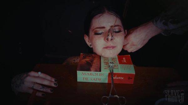 Lily Thot throating cock in dirty BDSM session - txxx.com on poweredporn.com