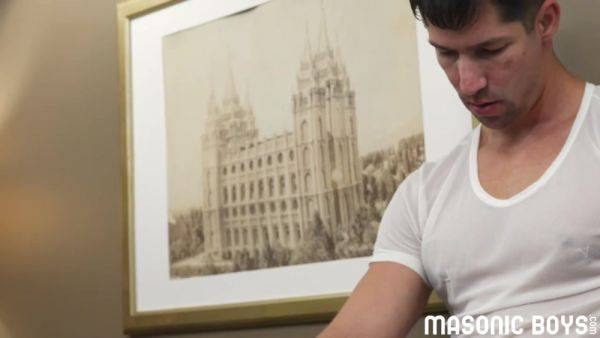 MasonicBoys Cute innocent Dex Devall fucked by hot hung suited DILF - hotmovs.com on poweredporn.com