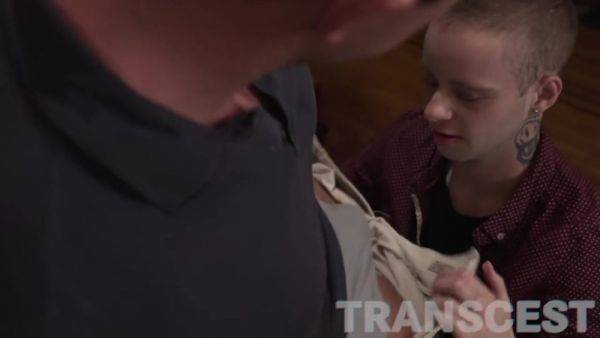 Transcest Reese Rideout and FTM twink Asher Richards fuck raw - hotmovs.com on poweredporn.com