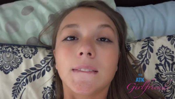 Sweet Innocent Mira Monroe Gets Her Teen Pussy Licked And Then Sucks Cock Pov - hotmovs.com on poweredporn.com