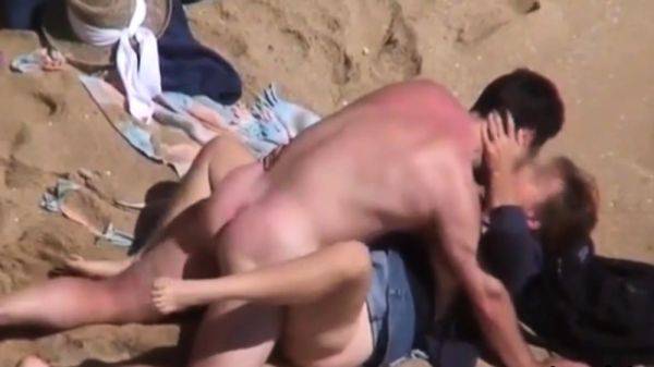 Spying on my aunt fucking on the beach - drtuber.com on poweredporn.com