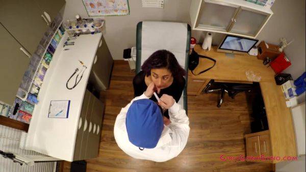 Tampa University Entrance Physical - Vasha Valentine - Part 1 of 4 - hotmovs.com on poweredporn.com