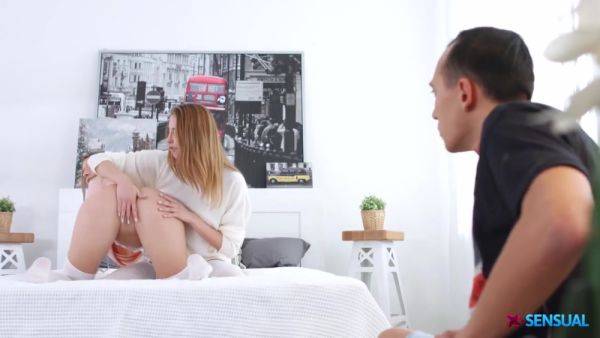 Raunchy 3some Love With Two Nubile - videomanysex.com on poweredporn.com