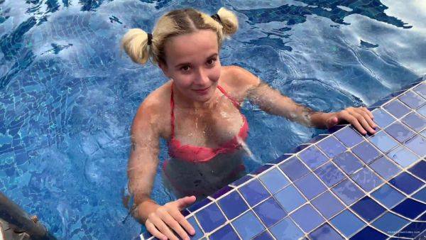 Blonde beauty amazes with how great she can ride the cock - xbabe.com on poweredporn.com