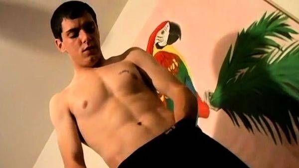 Horny Alexx Gets A Sticky Wet Boxer After Splashing His Cum - drtuber.com on poweredporn.com