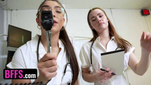 Three doctors bounce on patient's dick like there's no tomorrow - sexu.com on poweredporn.com