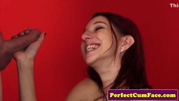 Gives A Blowjob After A Shower With Mishka Devlin - hotmovs.com on poweredporn.com