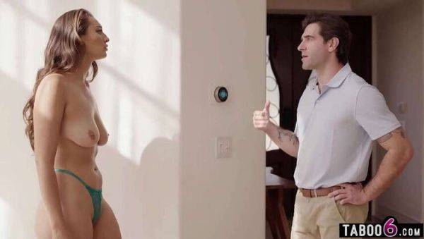 Bella Rolland's Air Conditioning Fail: A Steamy MILF Encounter - porntry.com on poweredporn.com