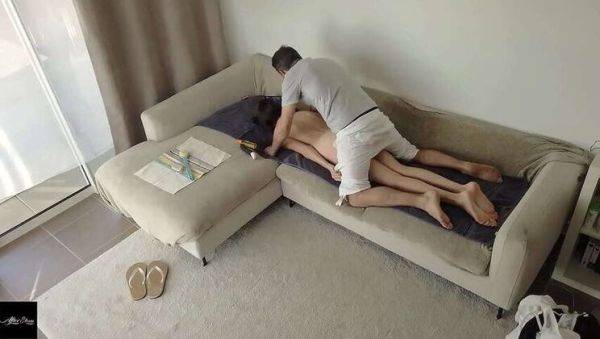 Lewd masseur pleasures himself while serving client - veryfreeporn.com on poweredporn.com