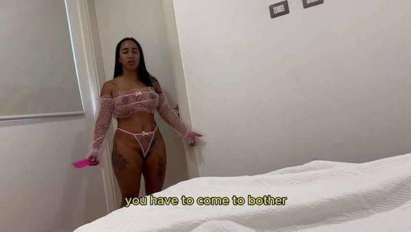 Curvy Latina Sister Gets Filled with Brother's Love - veryfreeporn.com on poweredporn.com