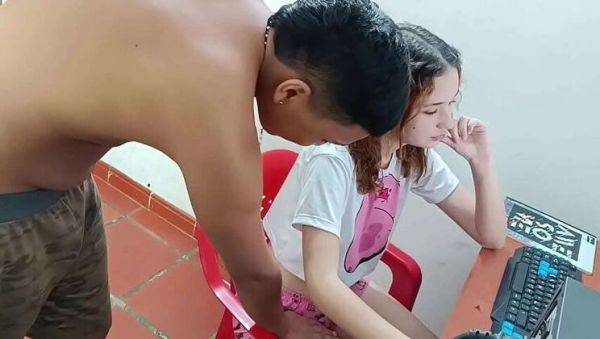 Neighbor, Come Over! Drop Everything and Suck My Big Cock - Spanish Amateur Porn - veryfreeporn.com - Spain on poweredporn.com