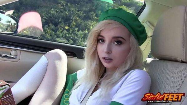 Lexi Lore Flashes Her Pink Panties, Inviting Him In - veryfreeporn.com on poweredporn.com