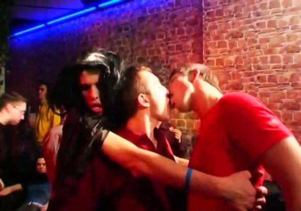 Excited guys thirsty for cock have a fun huge warm loads - drtuber.com on poweredporn.com