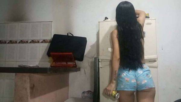 Lustful stepsister can't resist my huge cock: Amateur Spanish encounter with intense blowjob and doggystyle - veryfreeporn.com - Spain on poweredporn.com