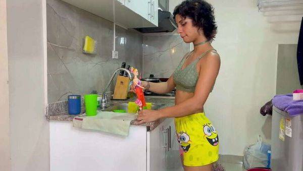 My Teen Stepsister Learns to Suck and Swallow My Cock: Anal and Squirt Action - xxxfiles.com on poweredporn.com