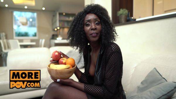 Pov - Nubian Booty Babe Zaawaadi Taks Your White Cock Deep - upornia.com on poweredporn.com