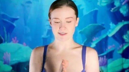 Curly Blonde Teen Records Solo Dildo Masturbation More at - drtuber.com on poweredporn.com