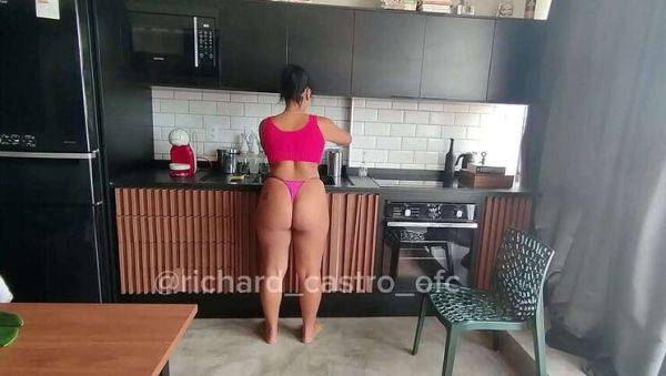 Cruz Fox: I Woke Up with a Raging Boner and Ended Up Banging Housekeeper Soraya Castro in the Exclusive Red & Sheer Outfit - veryfreeporn.com on poweredporn.com