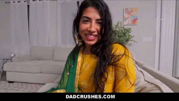 Young Arab Stepsister Experiences Forbidden Passion With White Stepfather - Jasmine Sherni, Joshua Lewis - xxxfiles.com on poweredporn.com