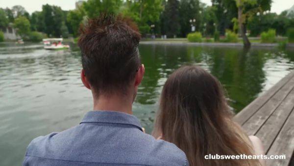 Beauty and the Nerd fuck on the First Date by ClubSweethearts - hotmovs.com on poweredporn.com