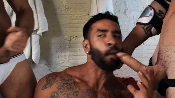 MEN - Referee Mateo Zagal Gets Double Penetrated By Hunks - drtuber.com on poweredporn.com