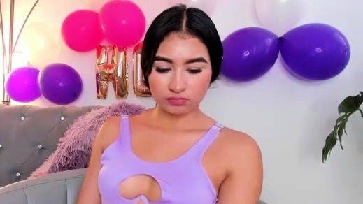 Sexy teen ebony solo toy masturbation - drtuber.com on poweredporn.com